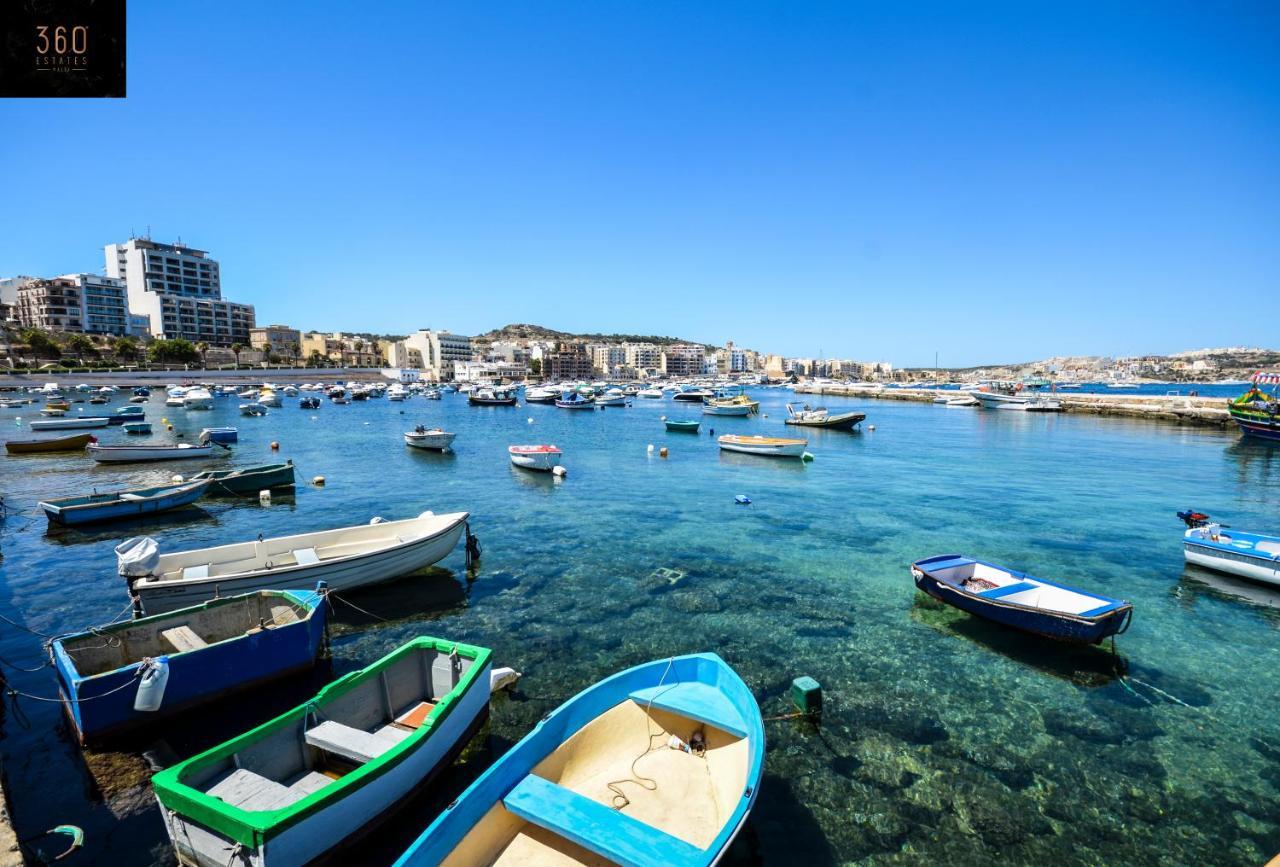 Charming Home Meters From The Seafront With Terrace By 360 Estates San Pawl il-Baħar Extérieur photo
